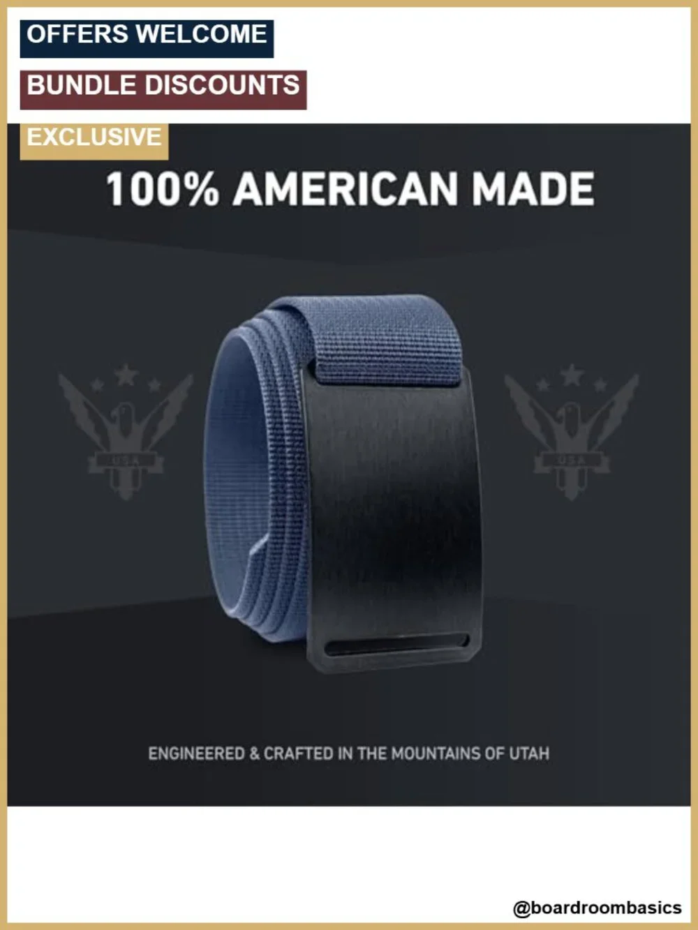 Tactical Belt Adjustable No-Hole Nylon Aluminum Buckle